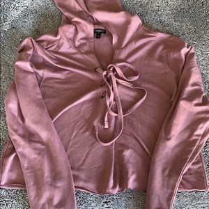 Crop hoodie